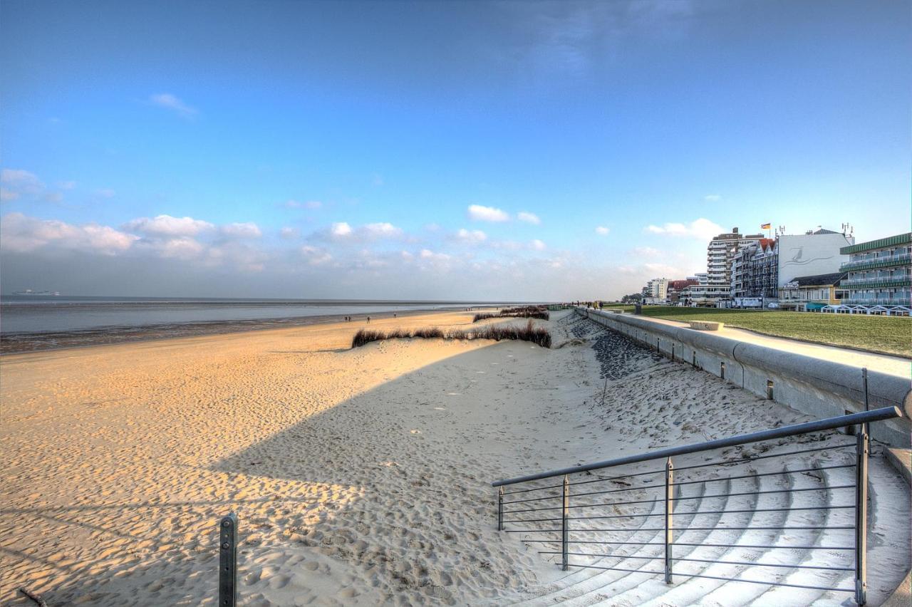Duhnentraum Bestlage Am Sandstrand, Balkon,Meerblick, Parkplatz, Aufzug, Wlan, Bettwaesche,Handtuecher,Netflix Uvm Cuxhaven Ngoại thất bức ảnh